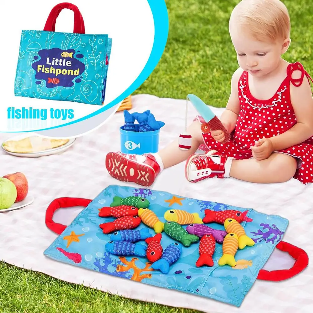 Kletshuts™ LittleFisherman: Sjov Læringseventyr Little Fisherman Fiskesæt