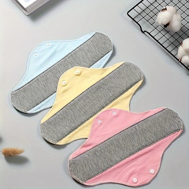 Icone™ WashablePads 6+6 GRATIS - Vaskbare Menstruelle Genanvendelige Trusseindlæg Bind