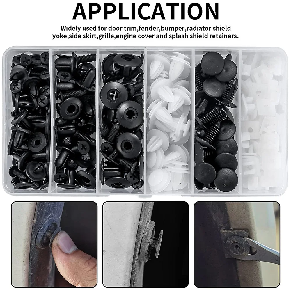 CarClips 1+1 GRATIS – Universal Brug, Kraftig Bil Reparations Klips