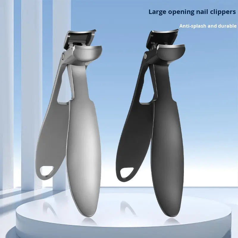 SafeClipper - Ergonomisk Sikker Håndtag Sæt i Rustfrit Stål Negleklipper