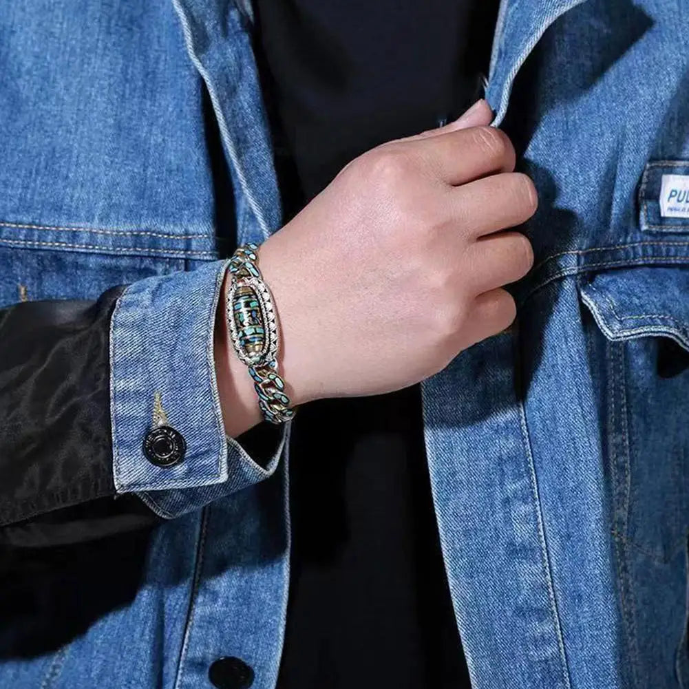 Jewelance™ MantraBracelet – Drejeligt Tidløst Symbolsk Mantra Armbånd