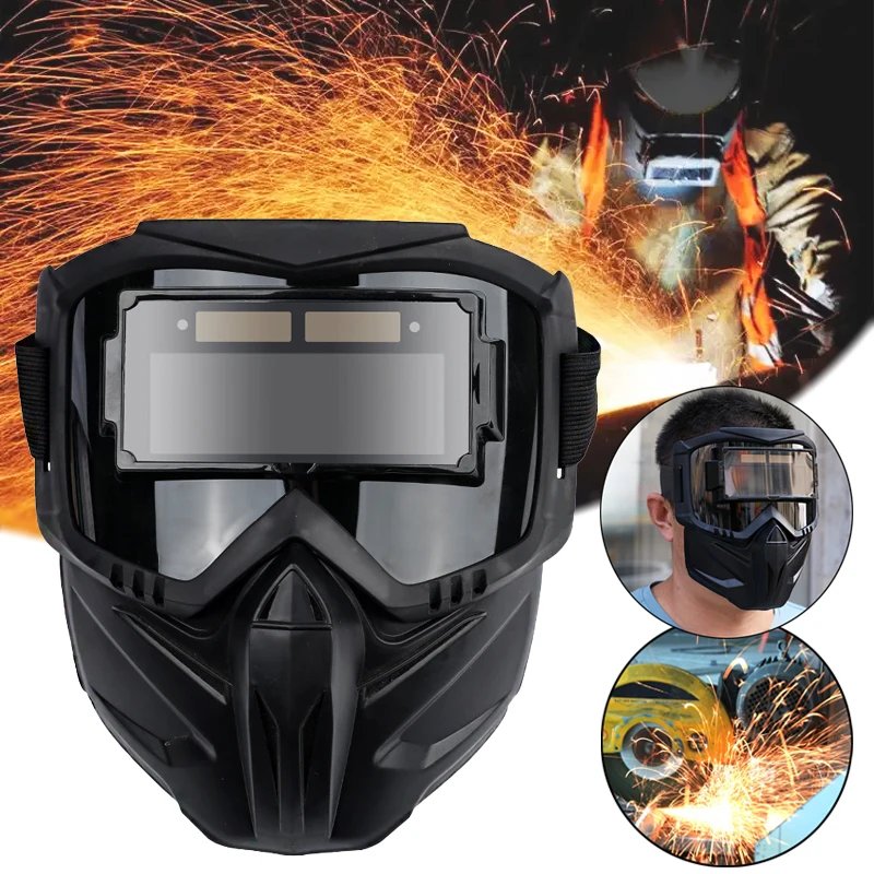 WeldShield™ - Komfortabel Beskyttende Svejsebeskyttelsesmaske Og Goggles Udstyr