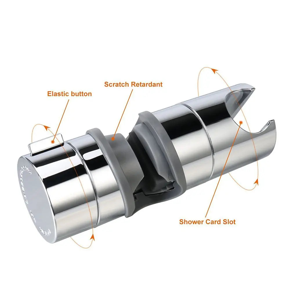 GlideHold® ShowerHolder 1+1 GRATIS: Universal Fit Nem-Justerbar Bruseholder Parentes