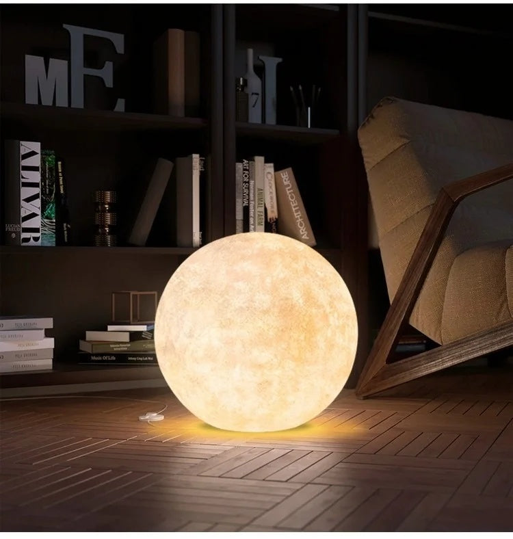 Ledsen™ MoonLamp: Elegant Dekorativ Måne Hængelampe