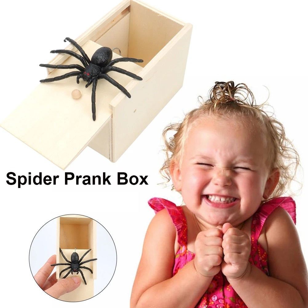SpiderBox - Edderkop Skræmme Prank Kasse