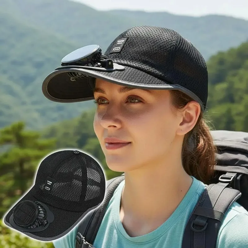 Icone™ CoolingCap: 2 I 1 Stilig Køleventilator Og Udendørs Kasket