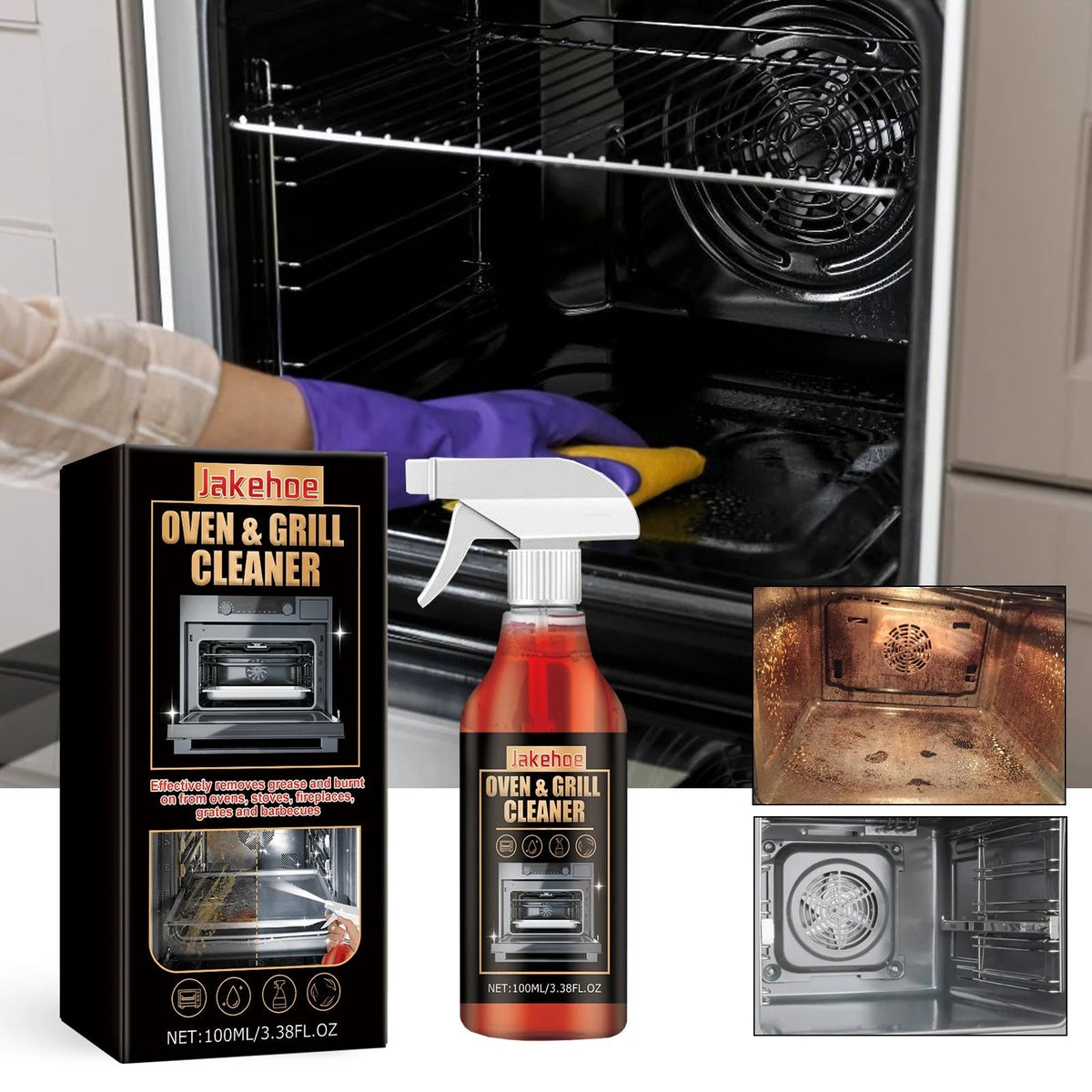 Cleaner Pro° KitchenShield: Grill- Og Ovnbeskyttelsesspray