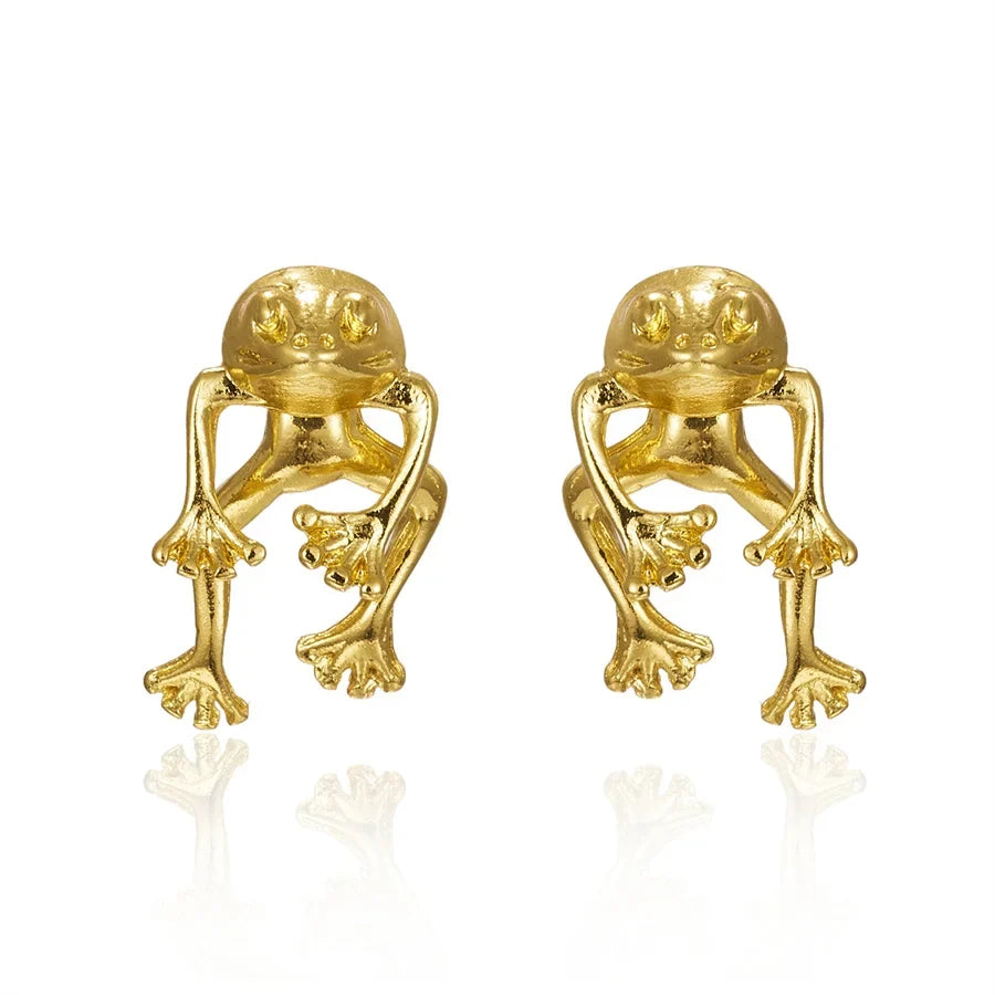 Jewelance™ FrogEarrings 1+1 GRATIS: Søde Temperament Frø Stud Øreringe
