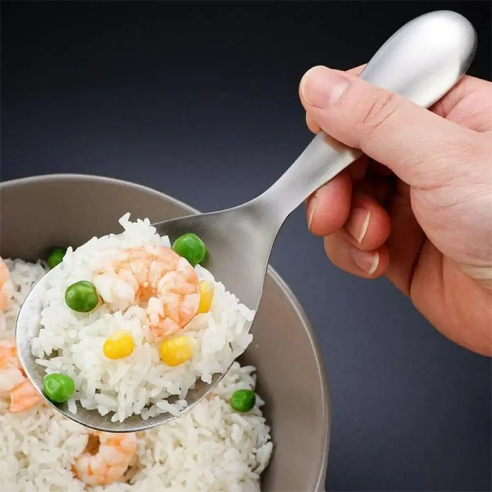 Globetrek° RiceSpoon - Antiklæbende Rustfrit Stål Ris Serveringsske