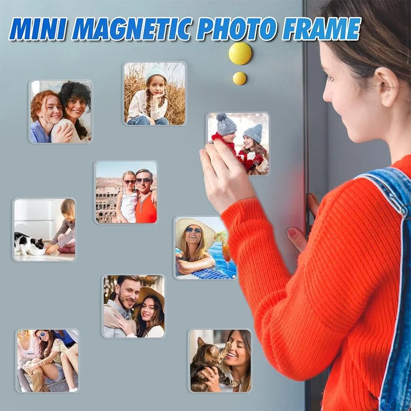 Kletshuts™ MagniCraft 5+5 GRATIS: Nem DIY Håndværk Foto Køleskabsmagneter Til Børn Og Voksne