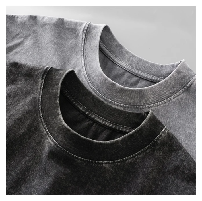 Icone™ ComfortShirt 1+1 GRATIS: Premium Komfortabel Løs Passform Vasket T-shirt