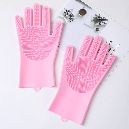 Cleaner Pro° BrushGloves 1+1 GRATIS: Komfortable Og Effektive Rengøringsbørste-Skrubbehandsker