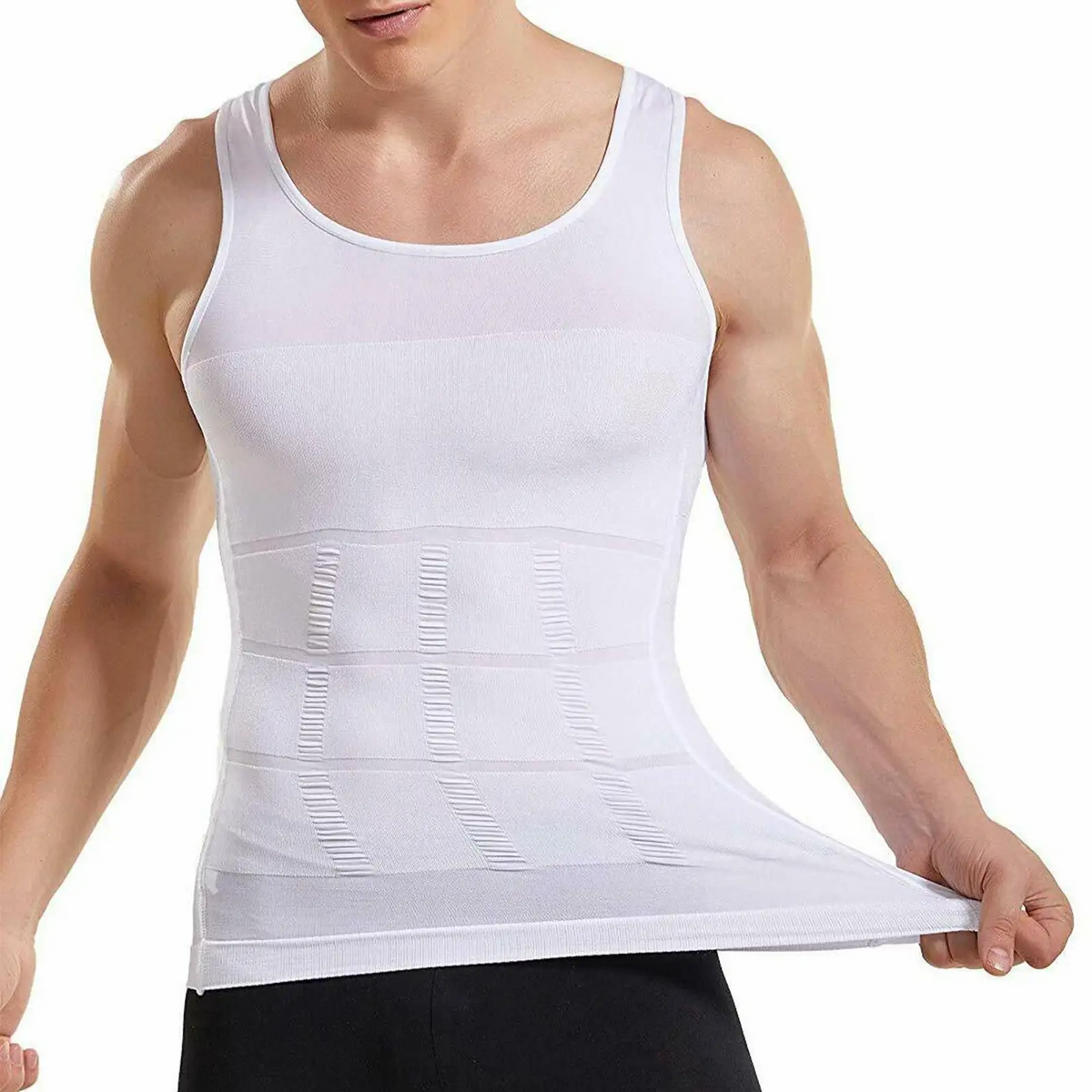 Icone™ BodyShaper 1+1 GRATIS - Mænds Stilige Slanke Færdige Tank Kropp Formere