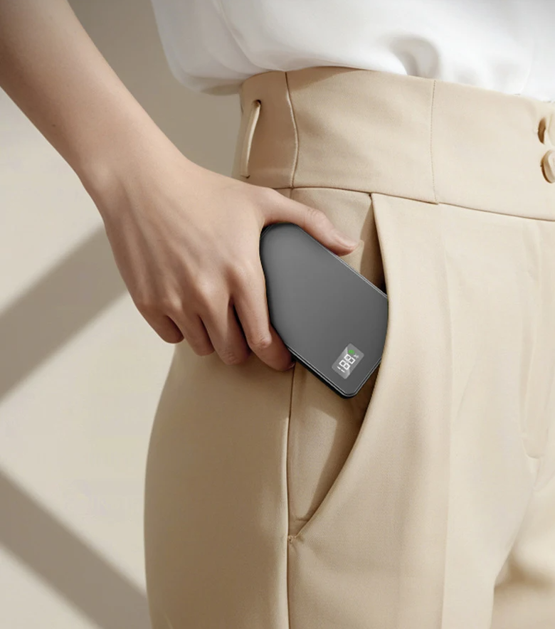 MagneticCharger - 3 I 1 Hurtig Magnetisk Oplader, Bærbar Powerbank