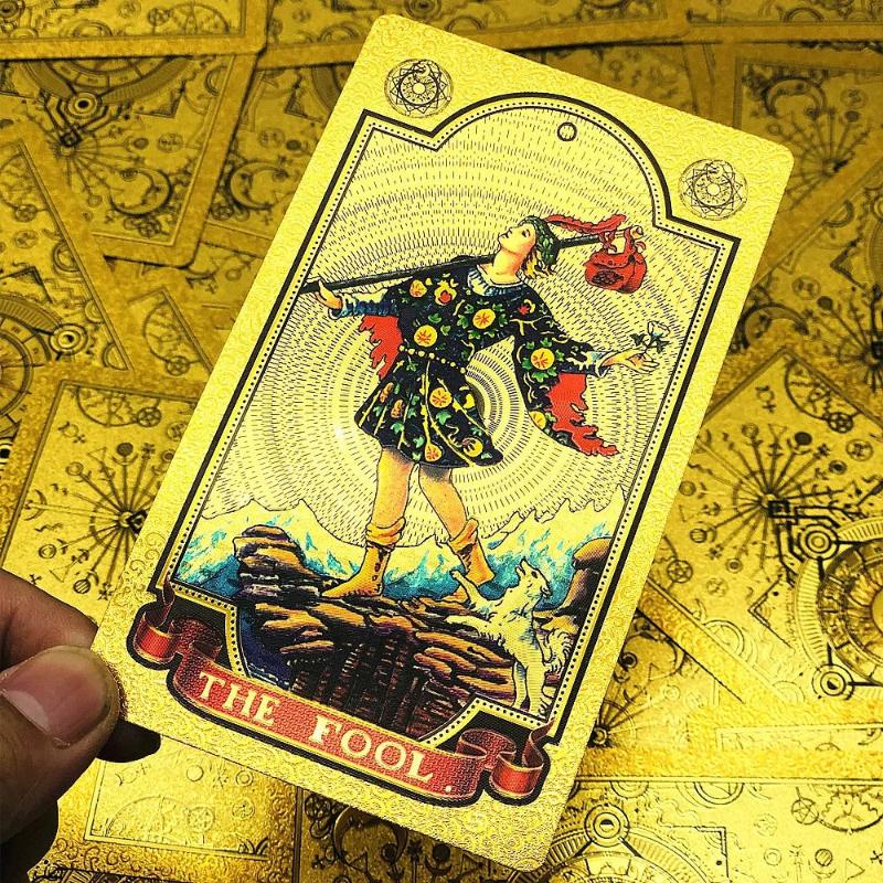 TarotCards - Mystisk Gylden Tarot Kort