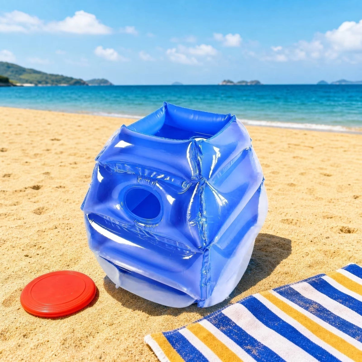Kletshuts™ InflatableBumper: Oppusteligt Børne Bumper Sjov Kollision Spil