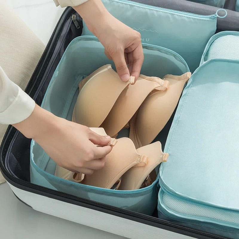 Icone™ TravelOrganizer 1+1 GRATIS: Vandtæt Rejsetaske Organizer Sæt