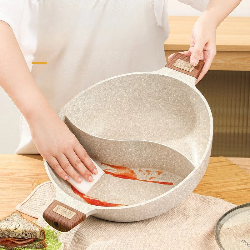 Globetrek° DualPot - Yin Yang Design Non-Stick Gryde Med Dobbelt Bund