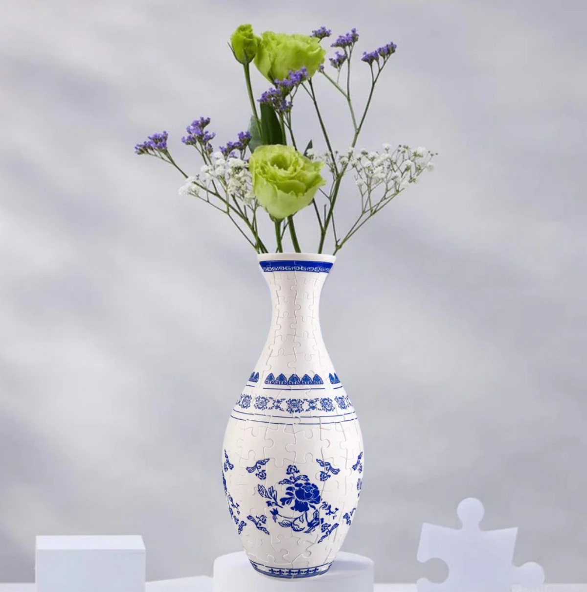 PuzzleVase - 160-Stykke 3D Buet Vase Puslespil
