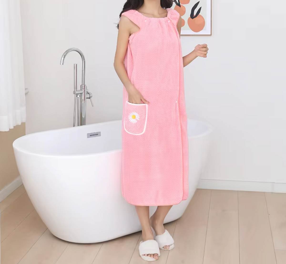Icone™ TowelDress - Hurtigt Absorberende Bærbart Badehåndklæde