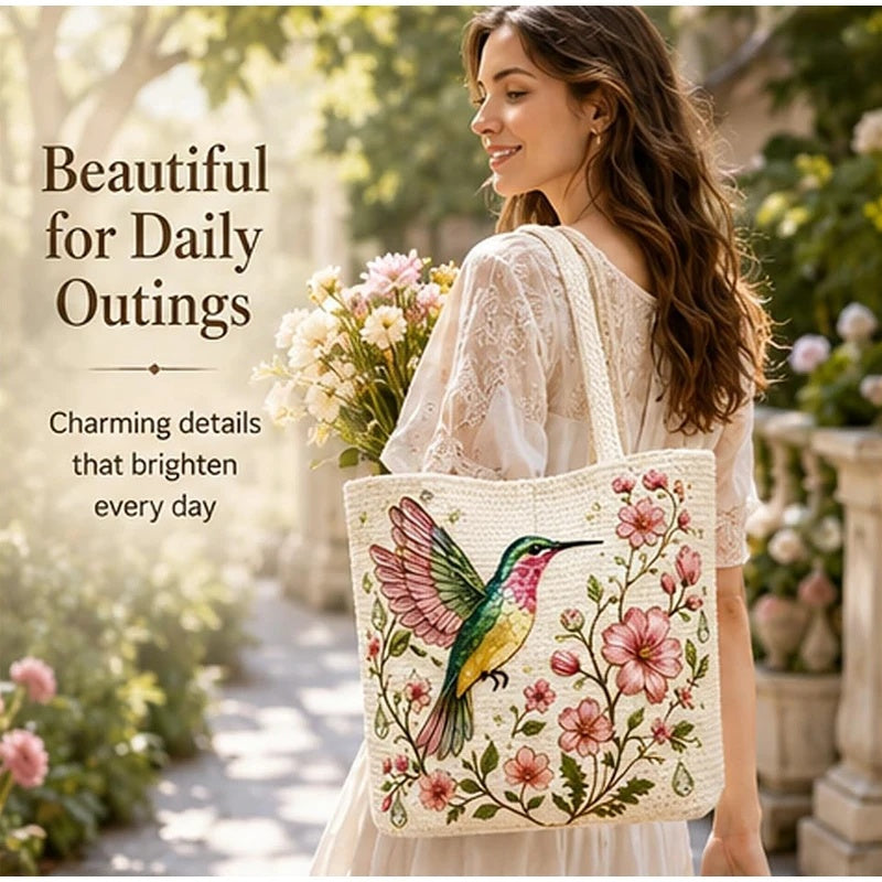 Icone™ SummerTote: Rummelig og Komfortabel Sommer Design Tote Bag