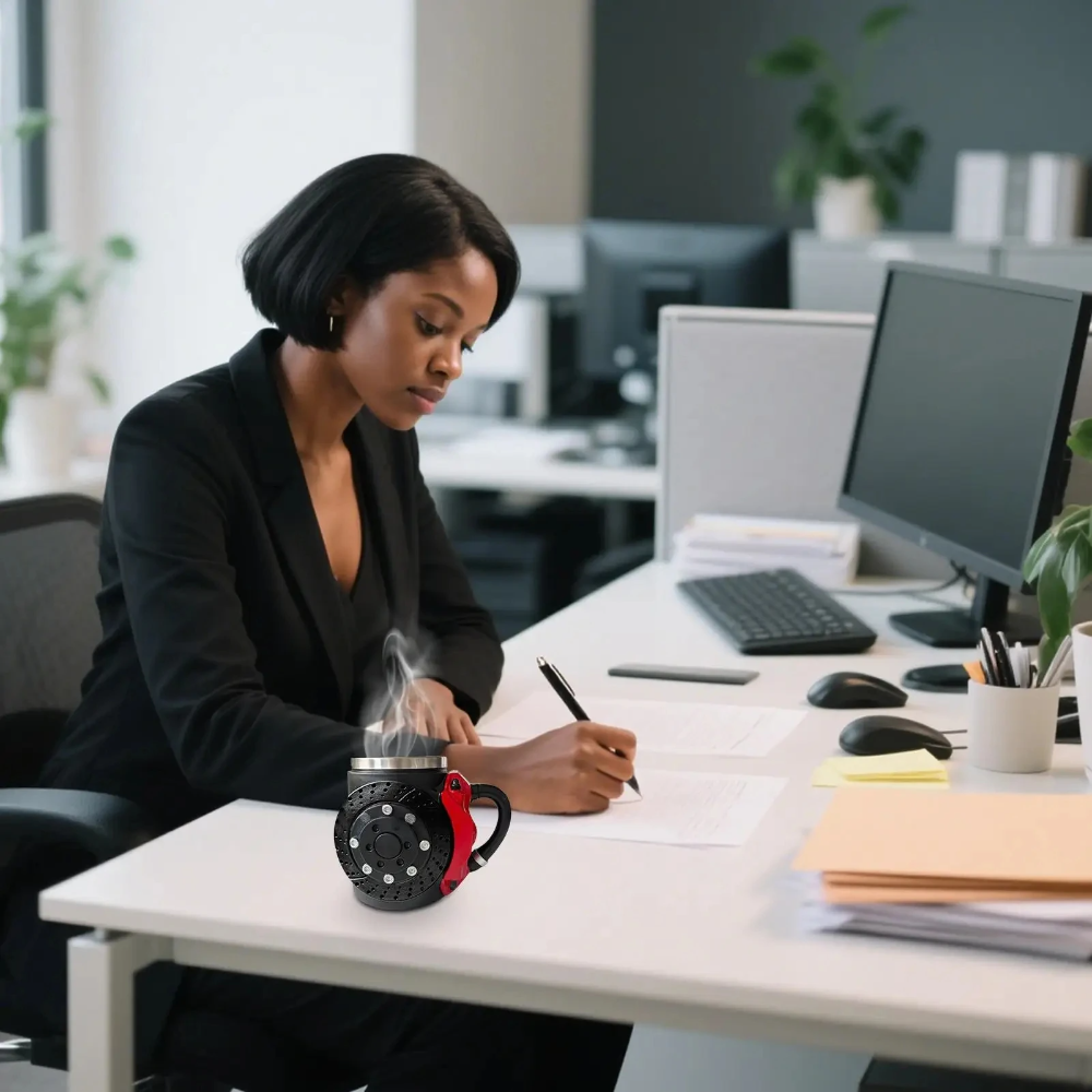 Globetrek° BrakeMug – Bil Entusiast Racing Inspireret Kaffe Bremse Krus