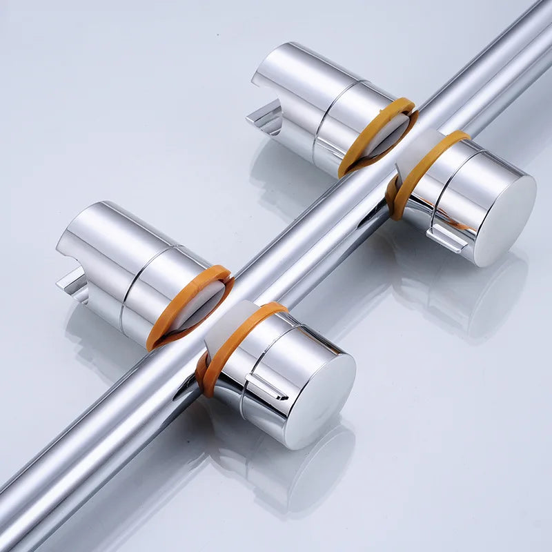 GlideHold® ShowerHolder 1+1 GRATIS: Universal Fit Nem-Justerbar Bruseholder Parentes