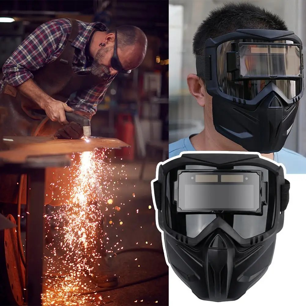 WeldShield™ - Komfortabel Beskyttende Svejsebeskyttelsesmaske Og Goggles Udstyr