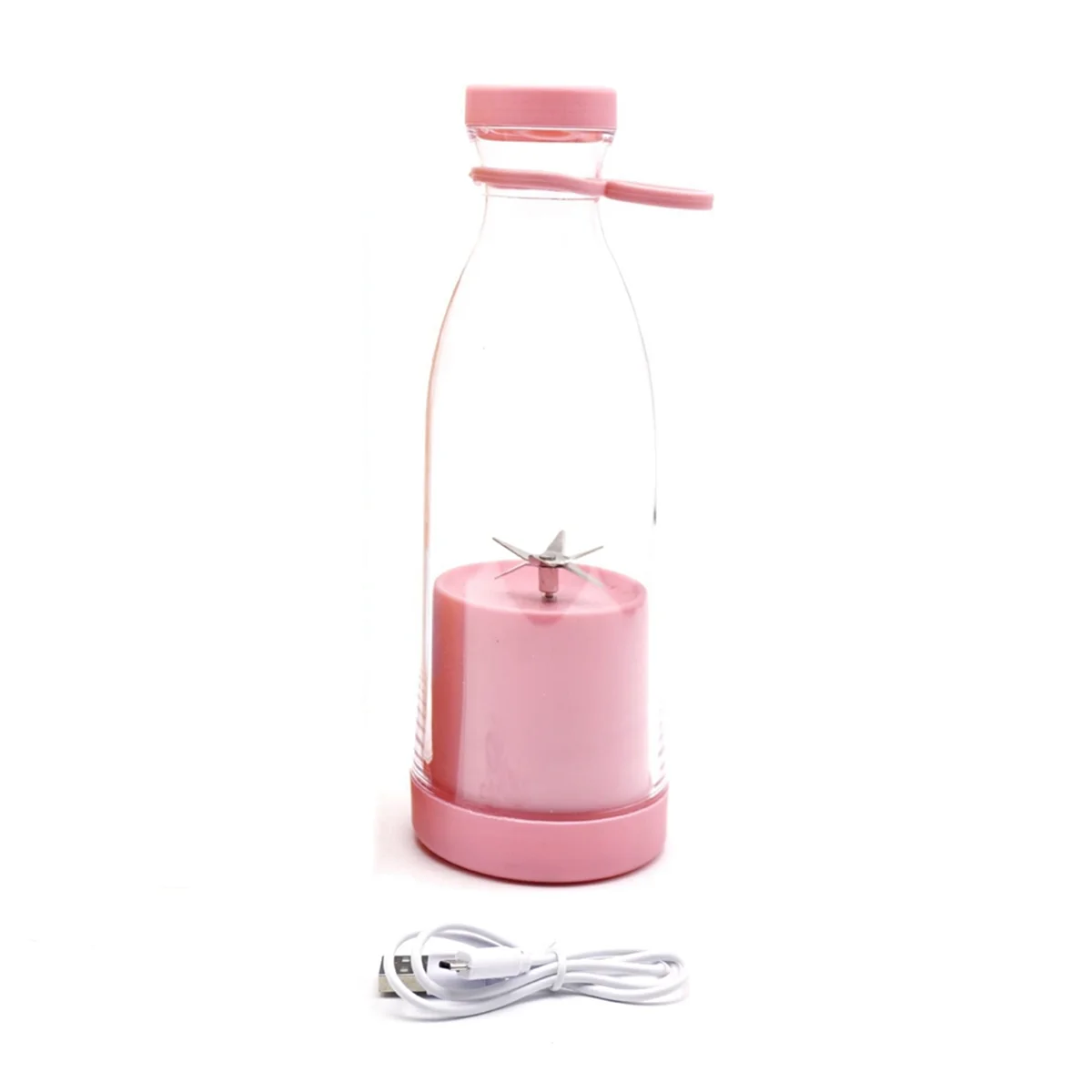 Globetrek° PortableBlender: Genopladelig Mini Elektrisk Smoothie Og Juice Maskine Bærbar Blender