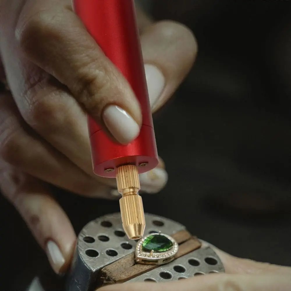 MiniDrill - Højpræcisions Elektrisk Mini Sliber Og Boreværktøj Pen Sæt
