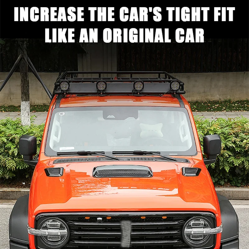 CarHood 1+1 GRATIS - Universel Bilhætte Scoop Dekorativ Ventilation