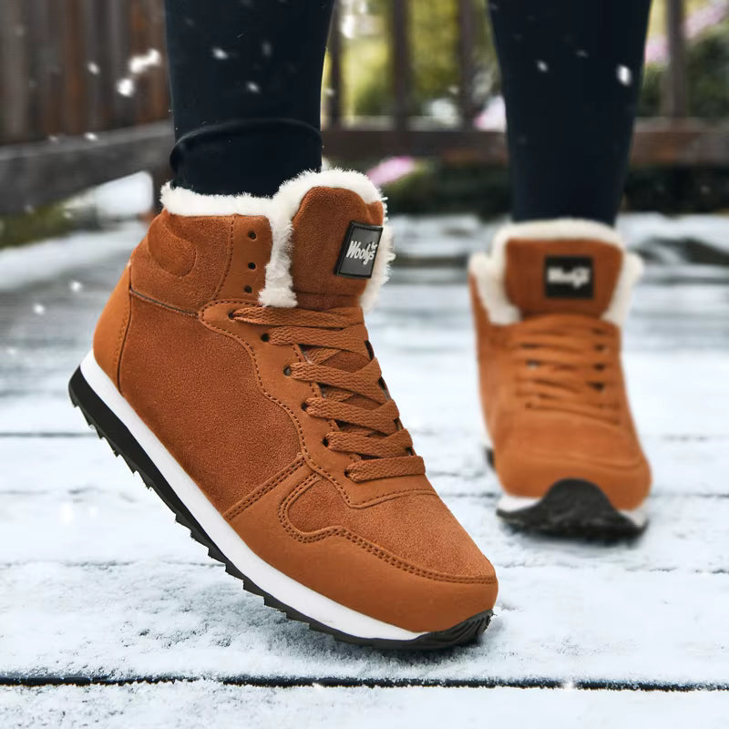 Happy™ SnugSneakers - Mænds Ultimative Højskårne Komfortable Snug Sneakers
