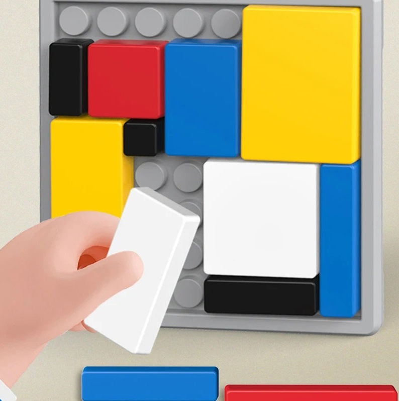 Kletshuts™ PuzzleGame 1+1 GRATIS: Interaktiv Logisk Tænke-Puslespil Legetøj