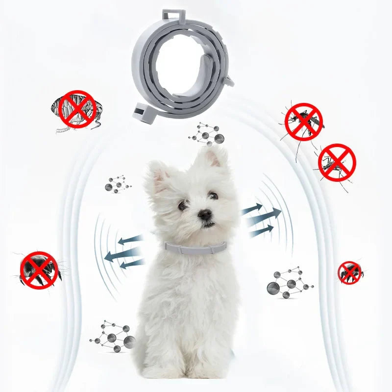 DogCatFri™ PetCollar 1+1 GRATIS - Justerbar Insektafvisende Kæledyr Krave