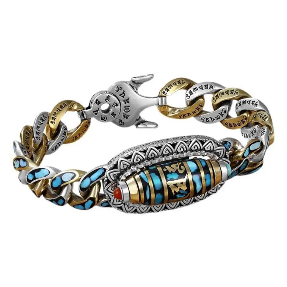 Jewelance™ MantraBracelet – Drejeligt Tidløst Symbolsk Mantra Armbånd