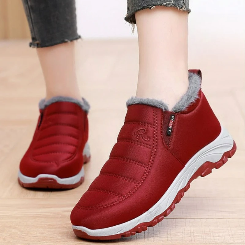 Happy™ WinterBoots:  Mænd Og Kvinder Let Smutte-På Fleece Forede Vinter Støvler