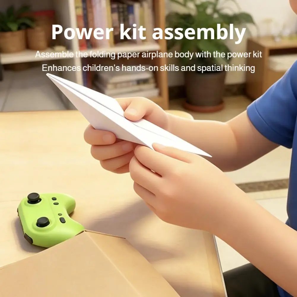 Kletshuts™ SkyGlide - Fjernstyret DIY Papirfly Sky Glide Til Begyndere Og Hobbyentusiaster