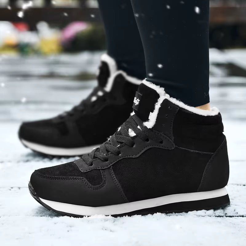 Happy™ SnugSneakers - Mænds Ultimative Højskårne Komfortable Snug Sneakers