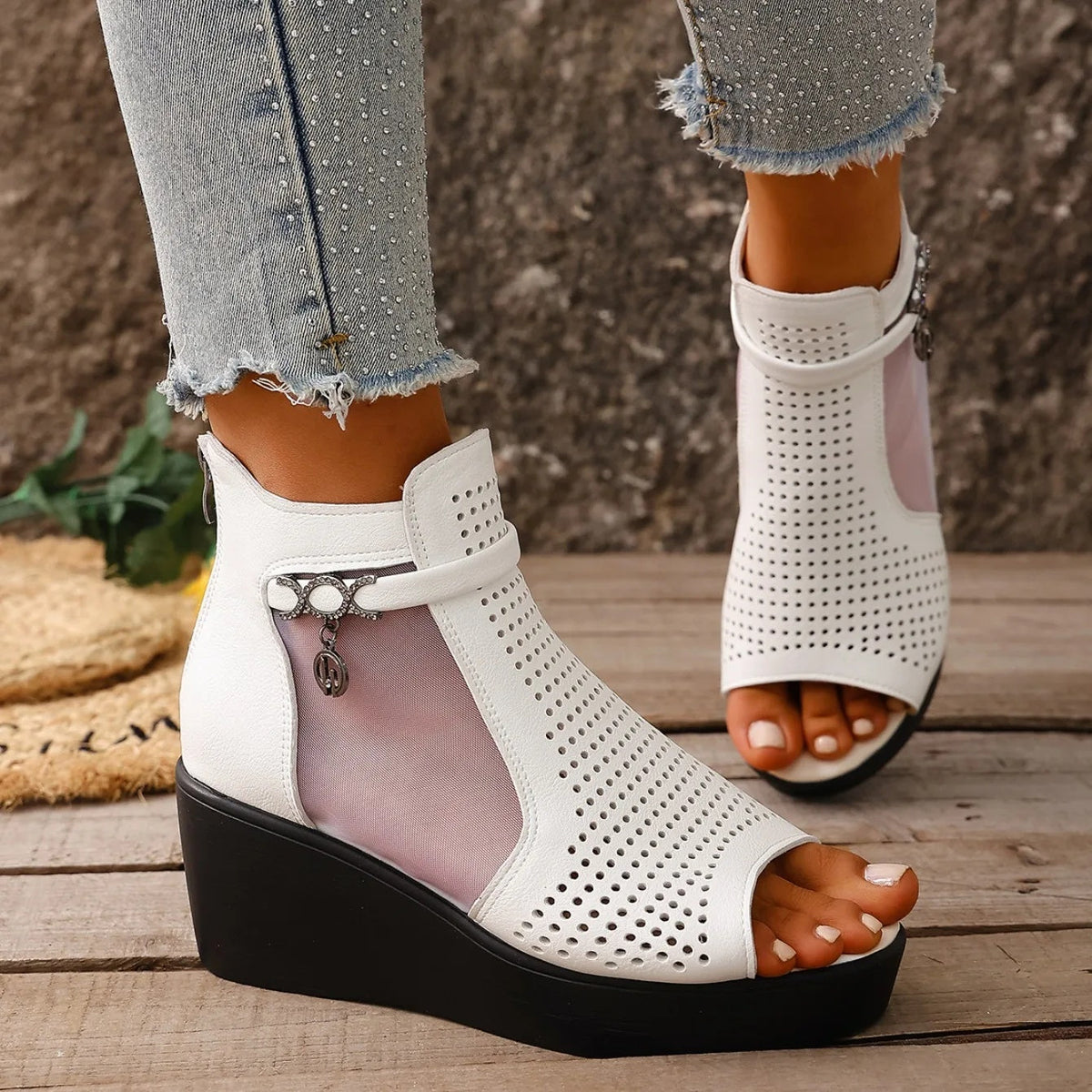 Happy™ FlexiSandals : Åndbar Komfort Og Elegant Fleksibel Stil Sandaler