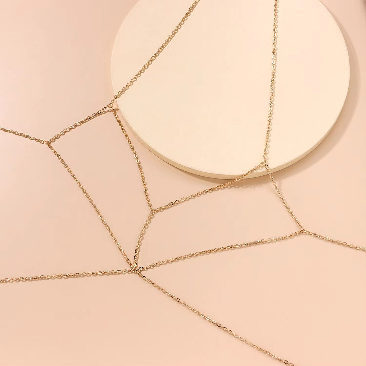 Jewelance™ BodyChain 1+2 GRATIS - Sexy Lagdelt Kæde BH Tilbehør