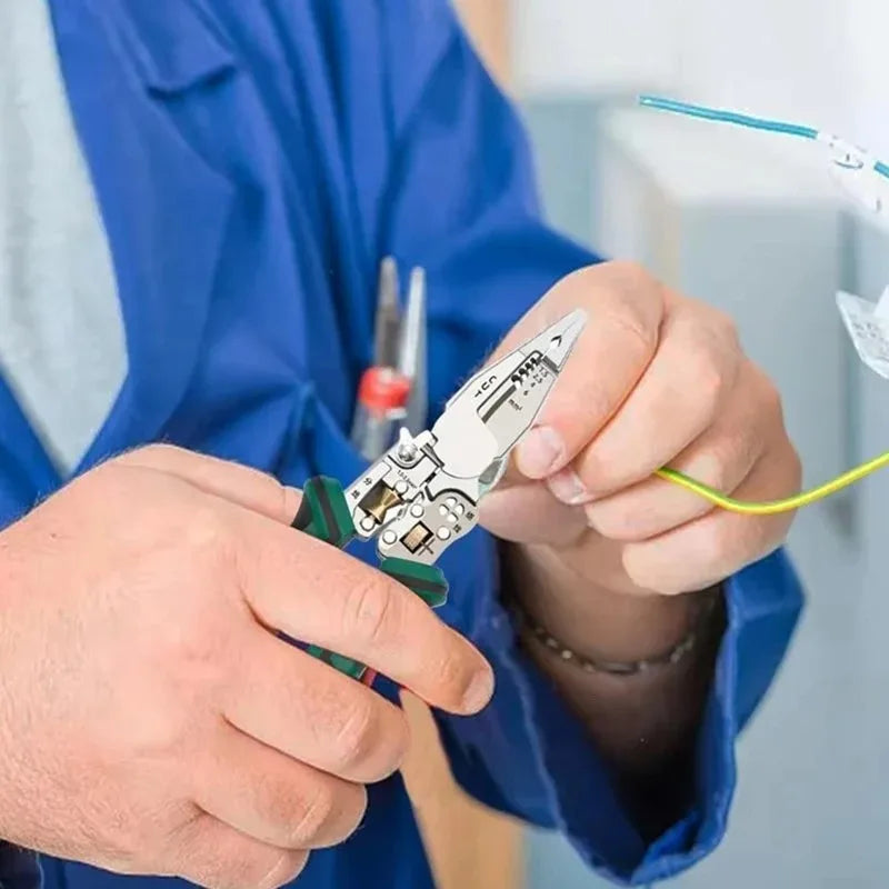 StrippingPliers: 8 I 1 Multifunktionel Ledning Stripper Værktøj