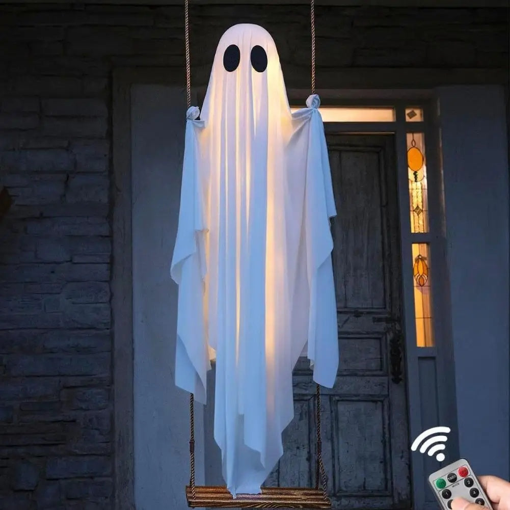 SpookyDecor - Svingende Spøgelse Halloween Spooky Dekoration
