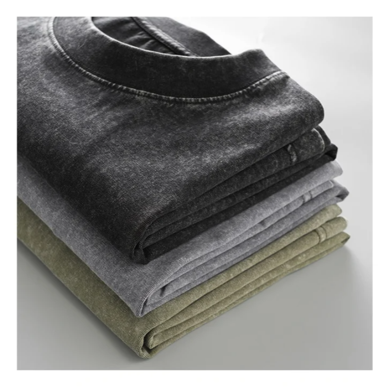 Icone™ ComfortShirt 1+1 GRATIS: Premium Komfortabel Løs Passform Vasket T-shirt