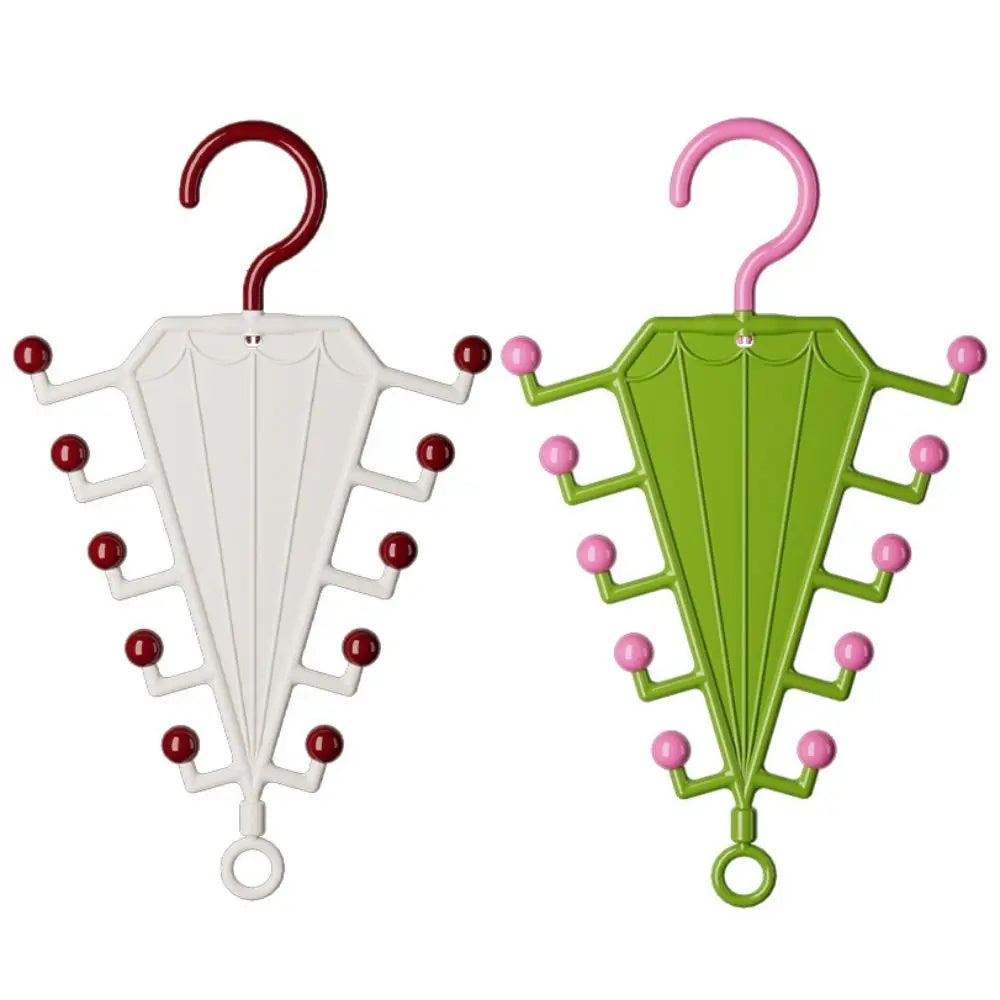 GlideHold® UmbrellaHanger 2+2 GRATIS: Multifunktionel Holder Paraplyformet Hanger