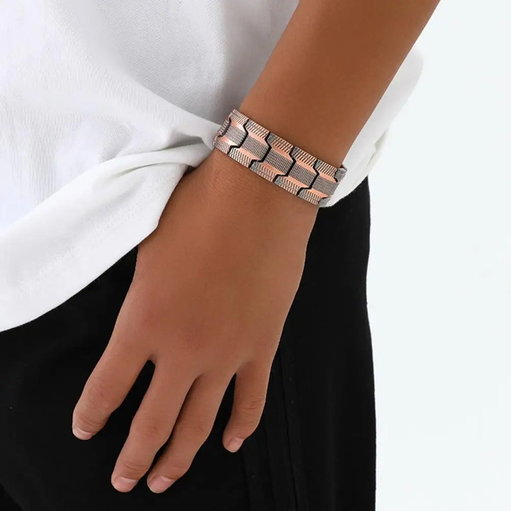 Jewelance™ MagneticBracelet 1+1 GRATIS: Premium Tre-Rækket Design Magnetisk Armbånd