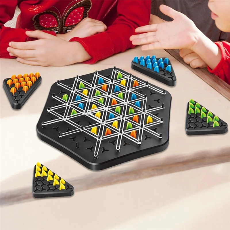 Kletshuts™ ThinkGame - Triangel Kæde Strategi Og Duel Logik Tænke Spil