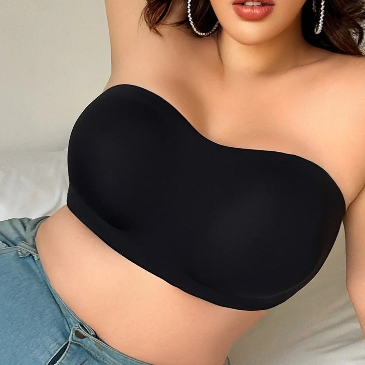 Icone™ SeamlessBrassiere 1+1 GRATIS: Sikret Komfortabel Pasform Og Sømløs Strapless Bh