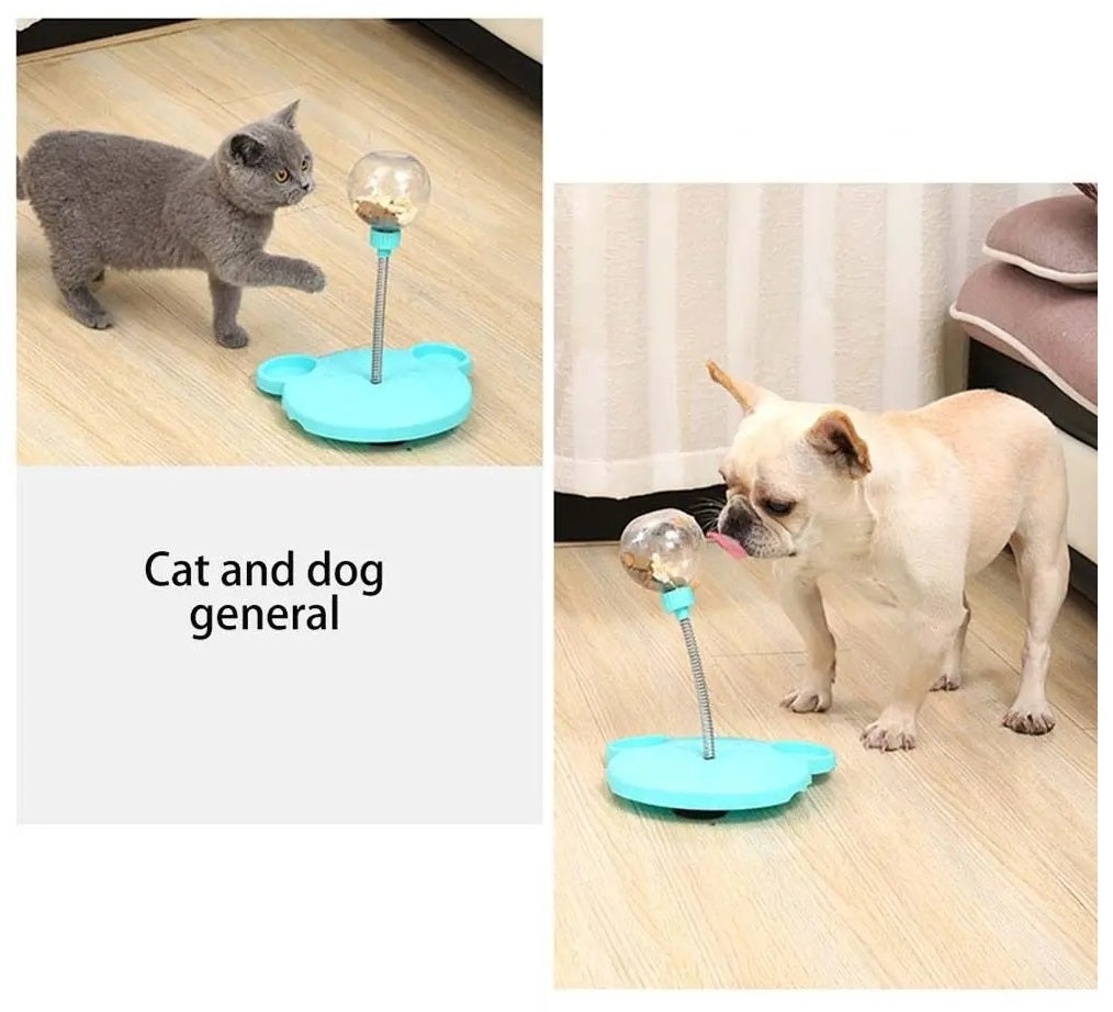 DogCatFri™ SnackToy: Interaktiv Snack Og Treat Langsomt Feeder Legetøj