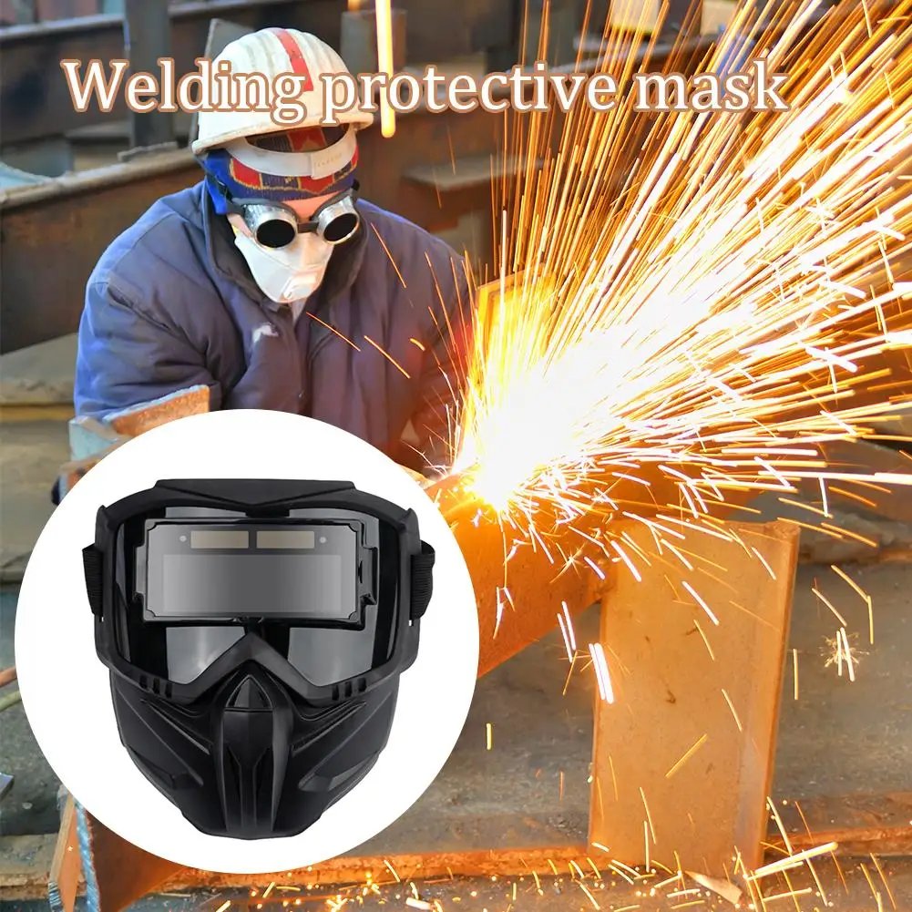 WeldShield™ - Komfortabel Beskyttende Svejsebeskyttelsesmaske Og Goggles Udstyr
