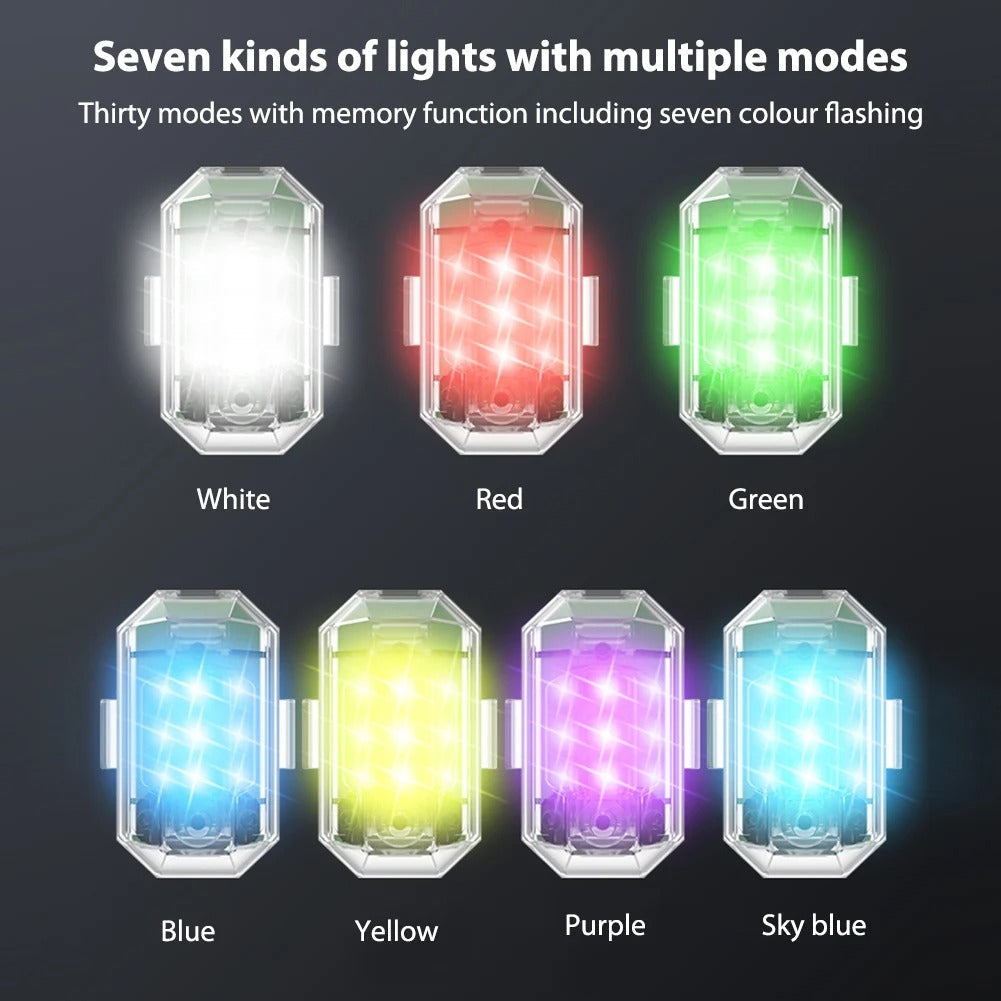 Ledsen™ FlashingLight: Trådløs Fjernstyret LED Blinkende Lys
